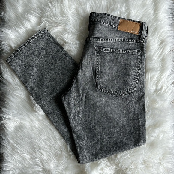 NWOT Bonobos Men’s Jeans Slim Fit Size 32x30 Gray Wash - Picture 1 of 13